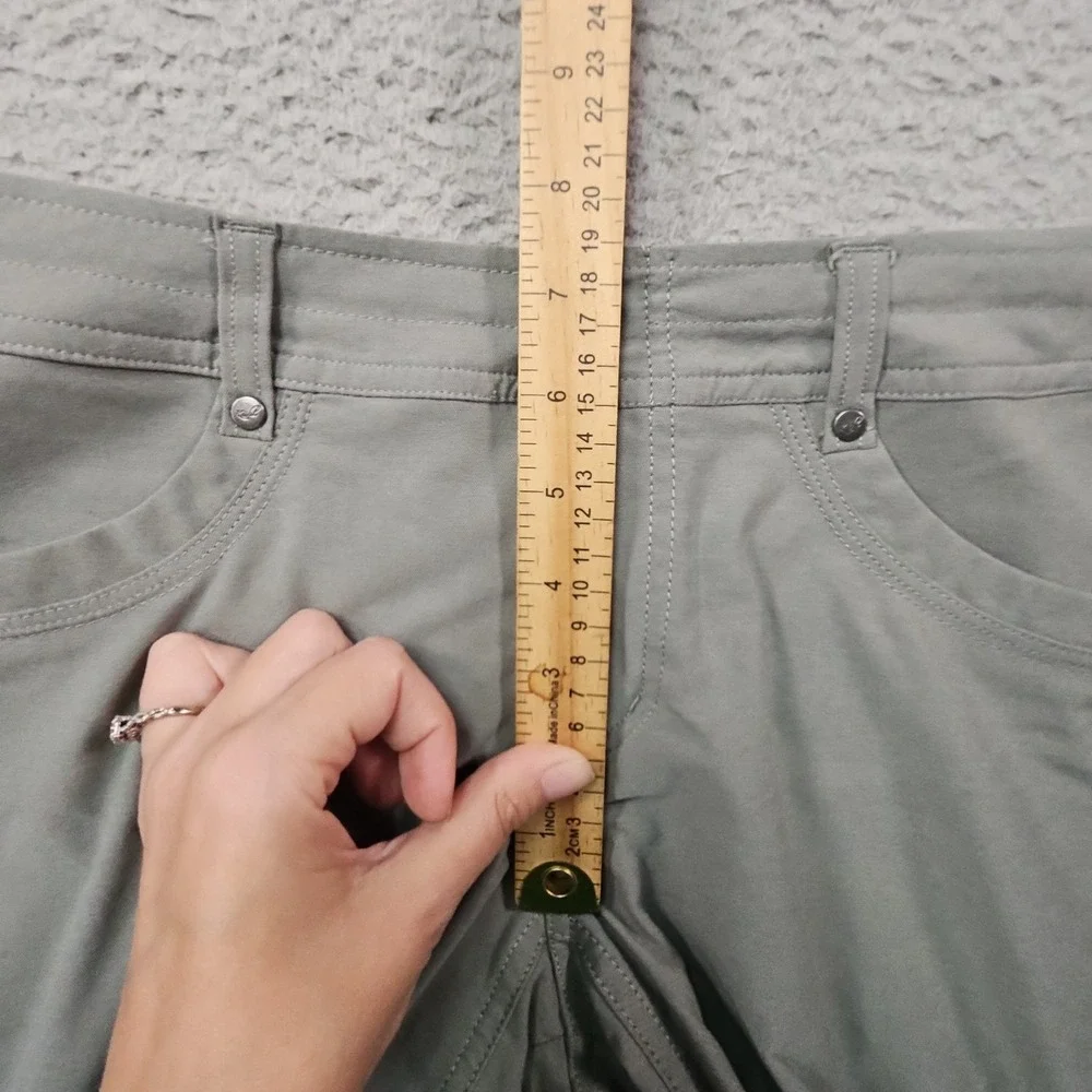 KUHL TREKR Shorts Womens 6 Gray Performance Lightweight Gorpcore Hiking Cargo
